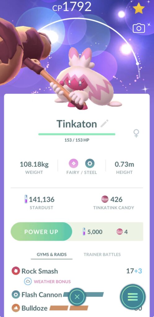 How do I teach her gigaton hammer?