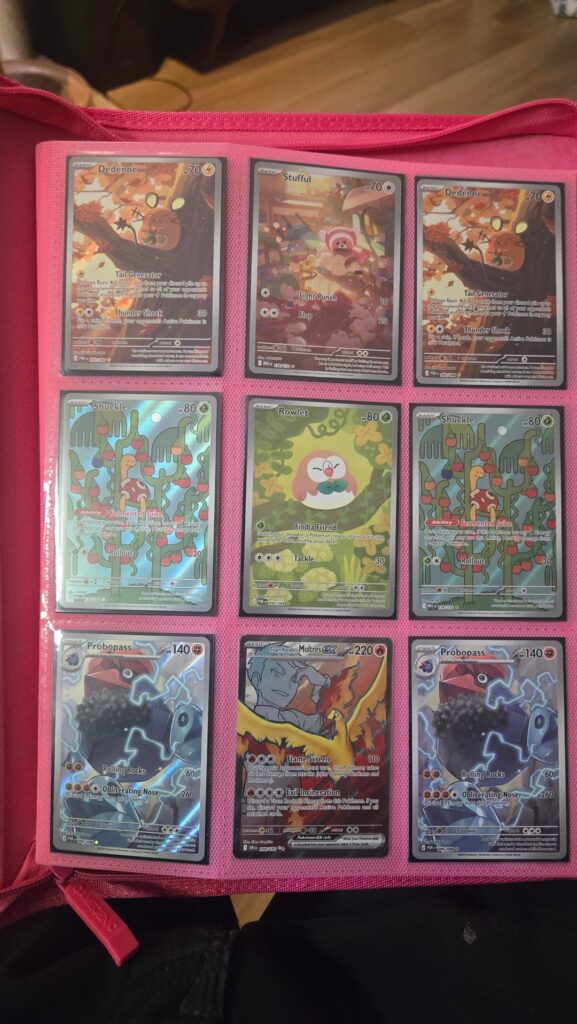 80 packs my first week.