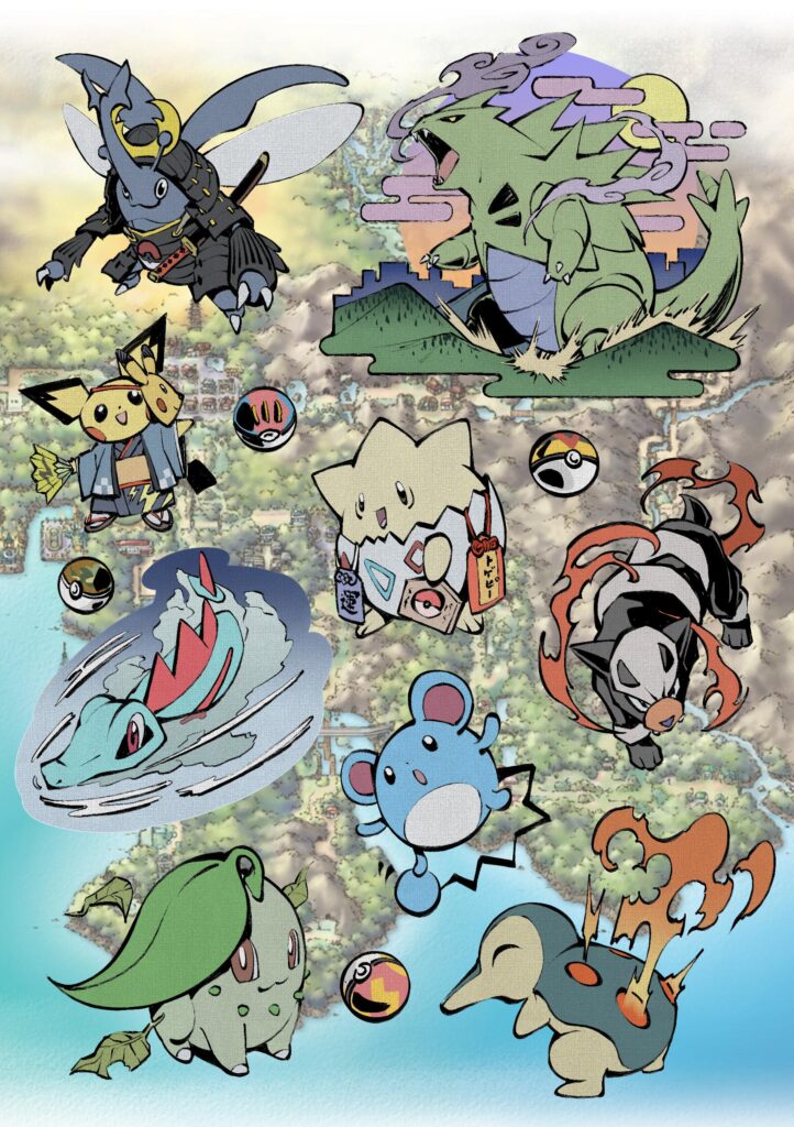 Drew more Pokémon! Due to the last post popularity I’ll make till the 5th gen! Who’s your fav Pokémon from johto and why?