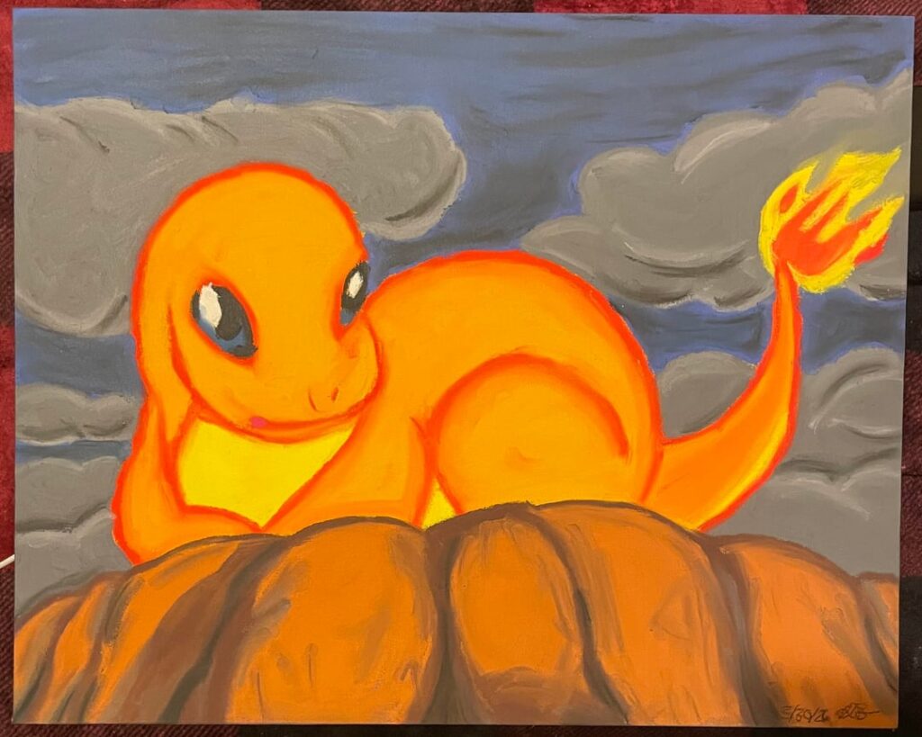 Hi PokeFans! I drew my favorite scene from Pokemon & wanted to share it with you all!