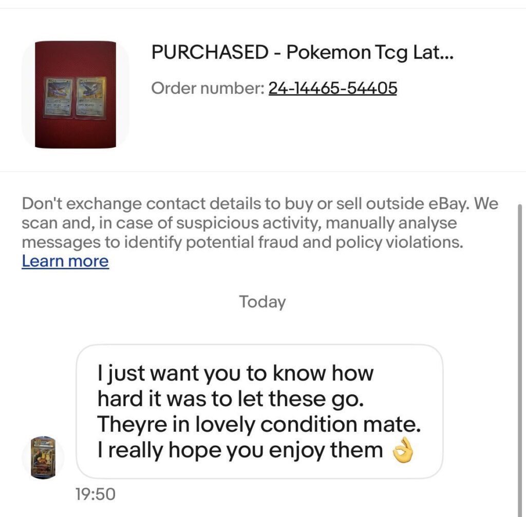 Some sellers are awesome