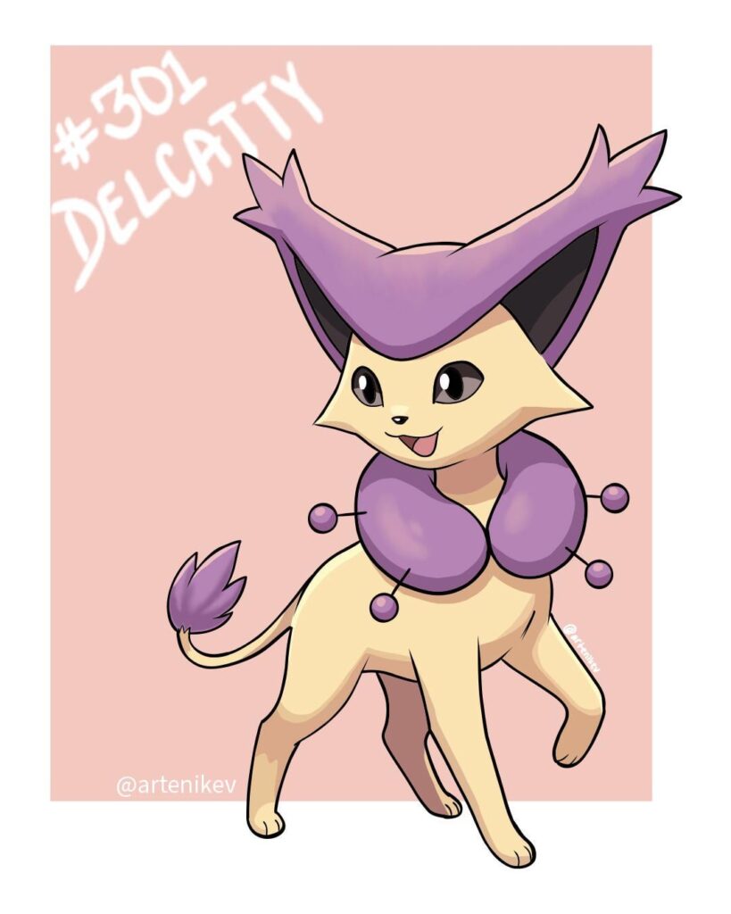 [OC] Delcatty 💜
