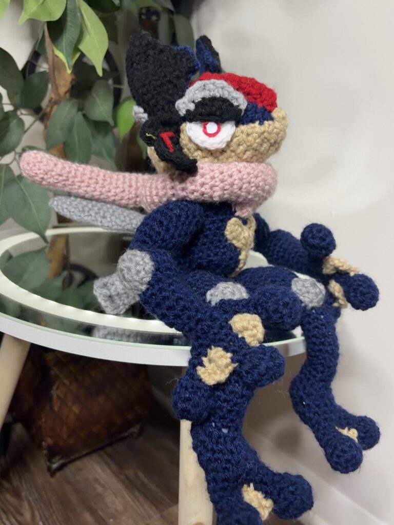 Ash’s Greninja! He was a challenge but very happy with how he came out!