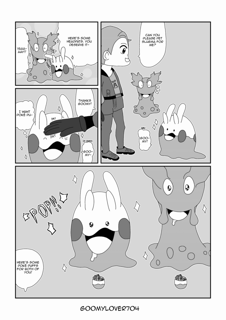 [OC] If I can't pet Slugma, I'll have my other slug do it.