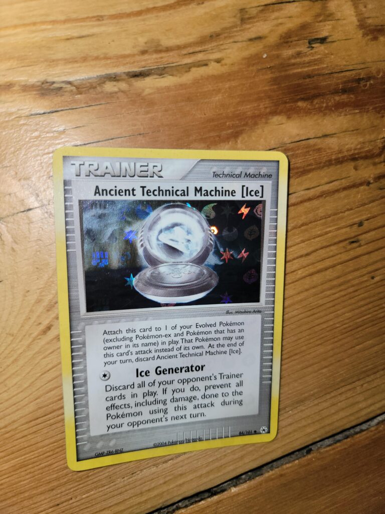 Holo Ancient Technical Machine (Ice) 84/101 Hidden Legends