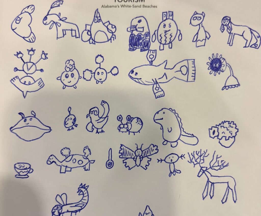 I have no artistic ability, but was really bored. Who did I draw?