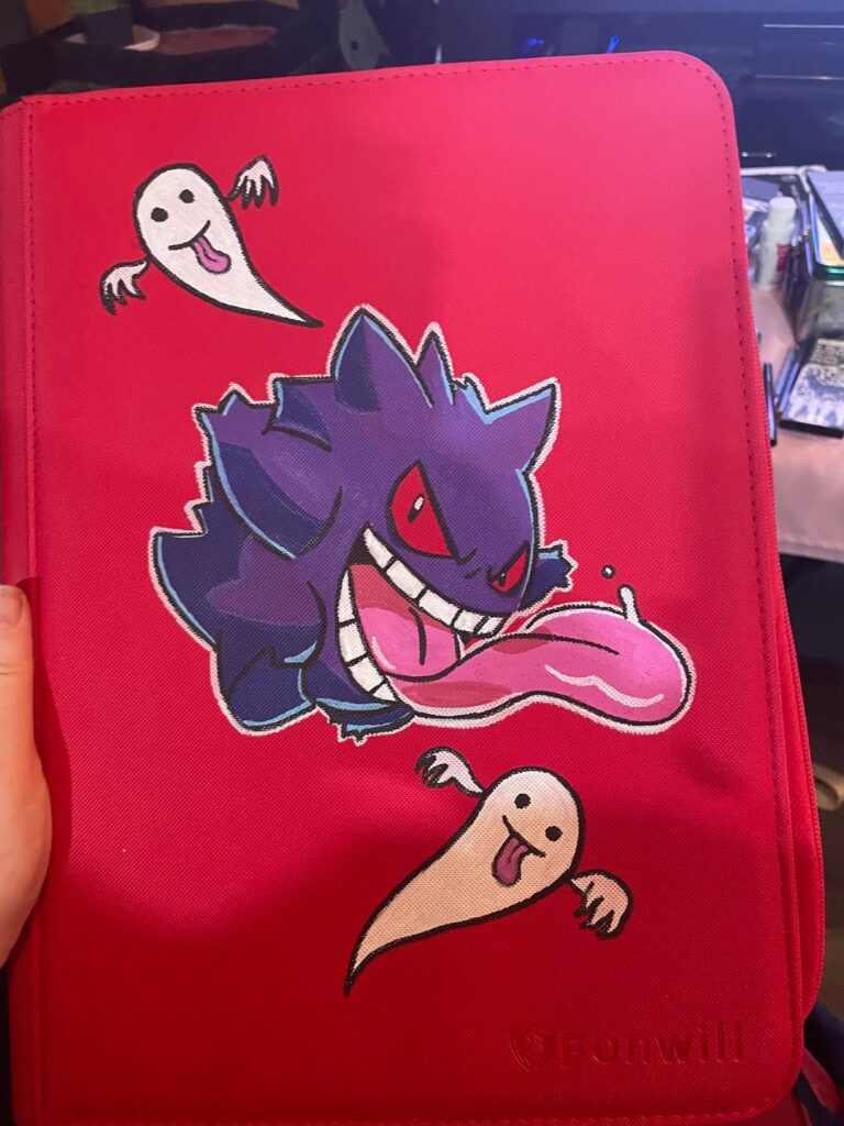Painting Pokemon binders