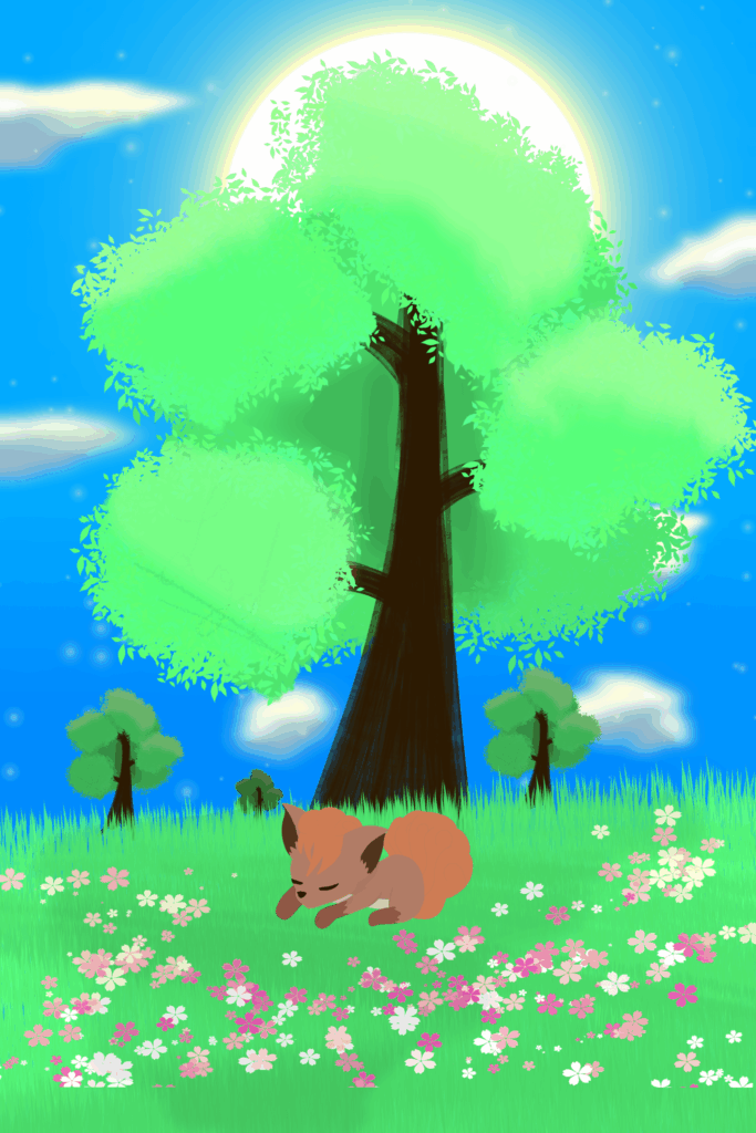Vulpix art (no ideas for title) [OC]
