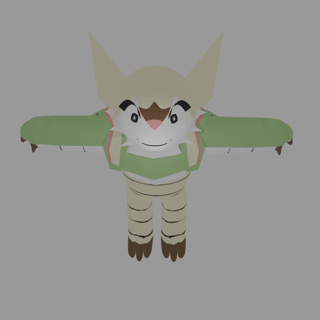 Ive made a chesnaught in blender