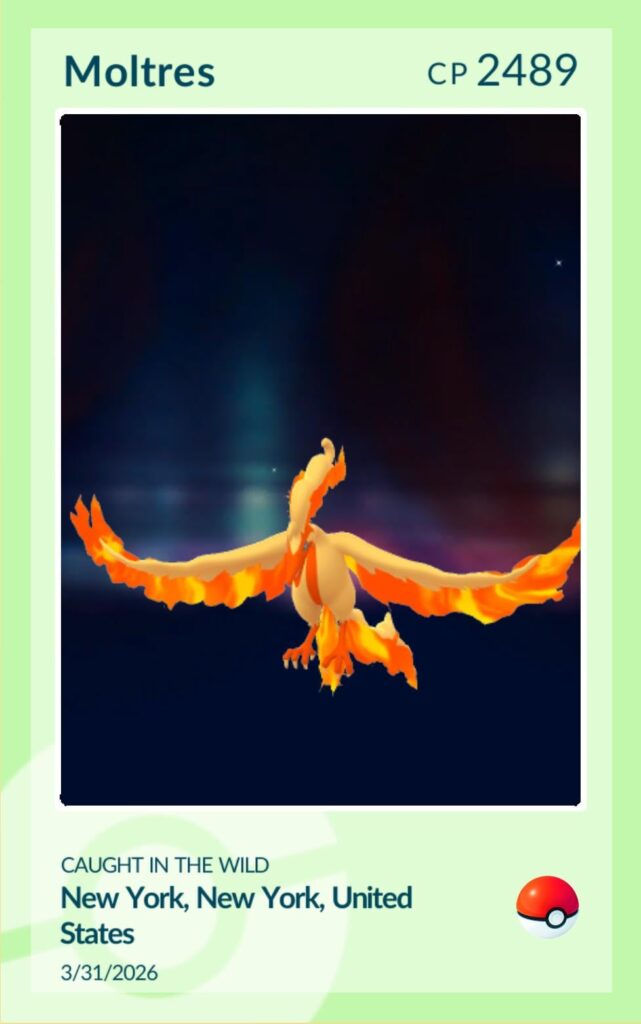 Finally caught this bad boy. Surprisingly took only 60 pokeballs to catch