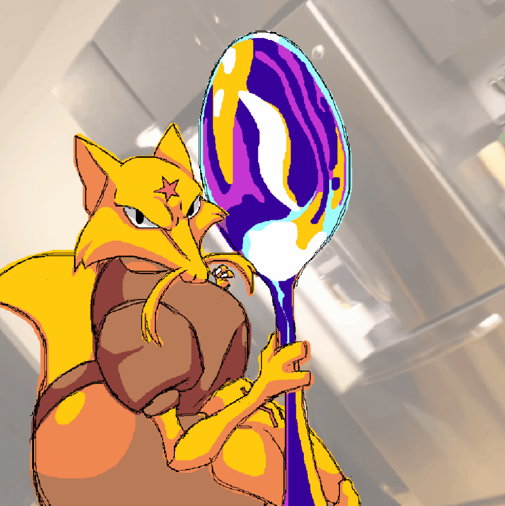 This leads to kadabra pulling out a comically large spoon. [OC]