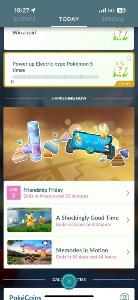 An Egg-cellent Adventure event not active in my hometown, activates when I go to next town over, turns off when I return