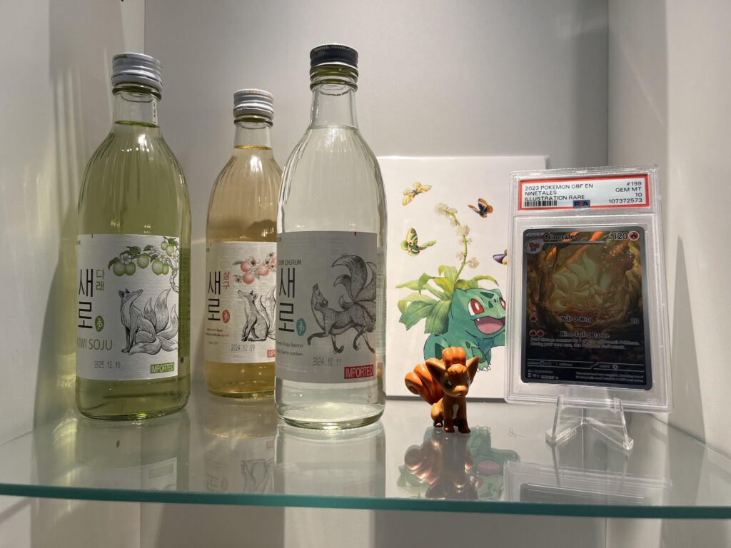 Finished the Ninetales soju collection
