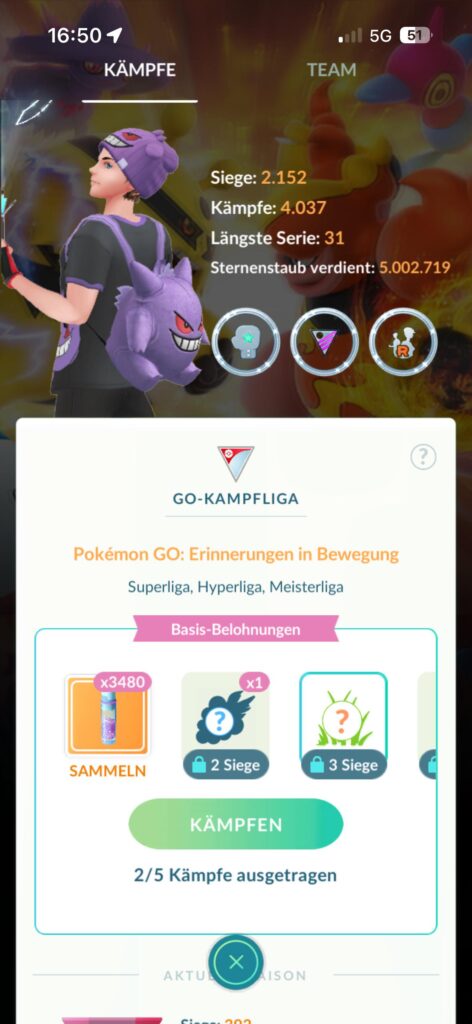 How long is your winning streak?