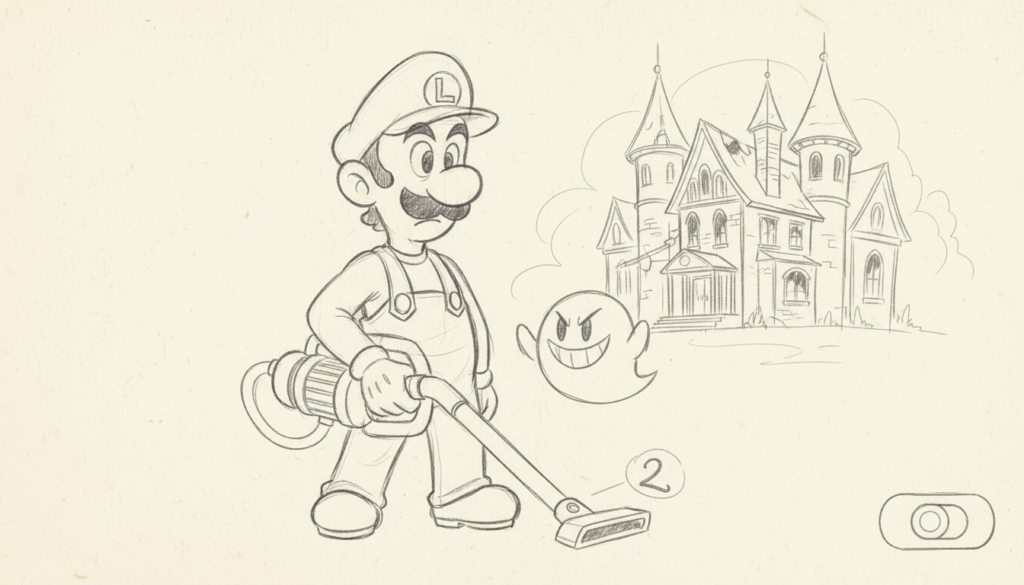 Fourth Luigi's Mansion Game Reportedly in Development for Switch 2
