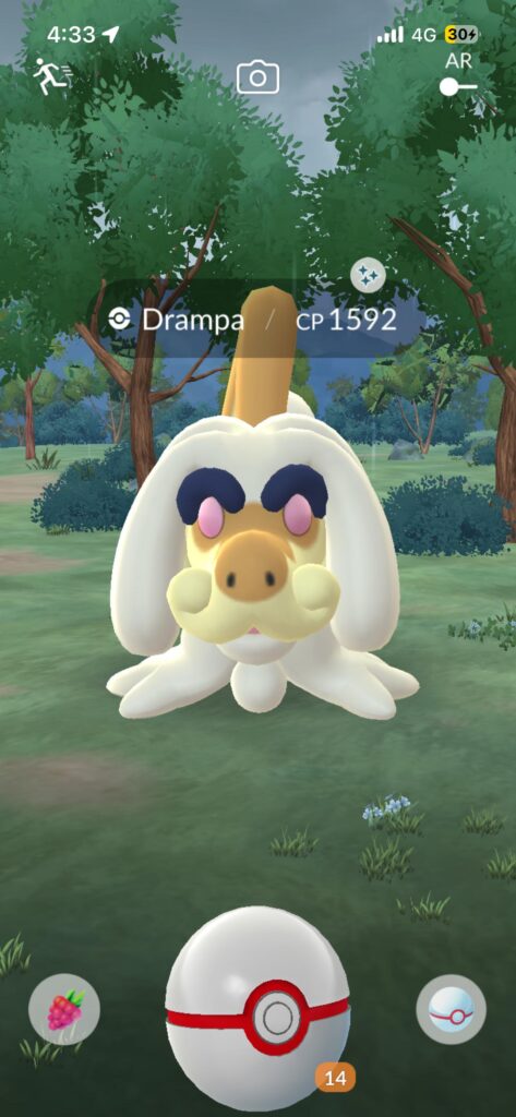 Shiny grampa made my day