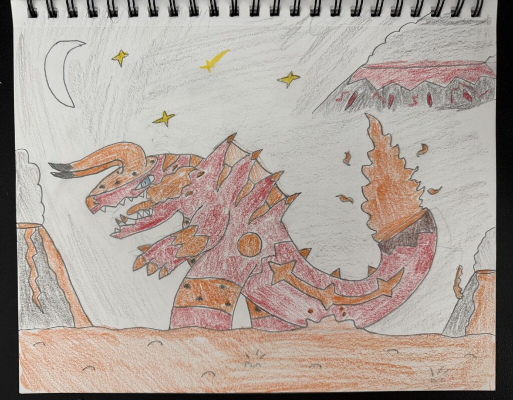 “The Horned King of Xoláak’o Volcano”.