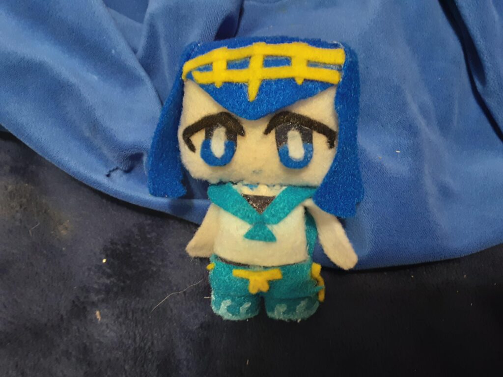 Look at the Lana plushie my friend made for me :D