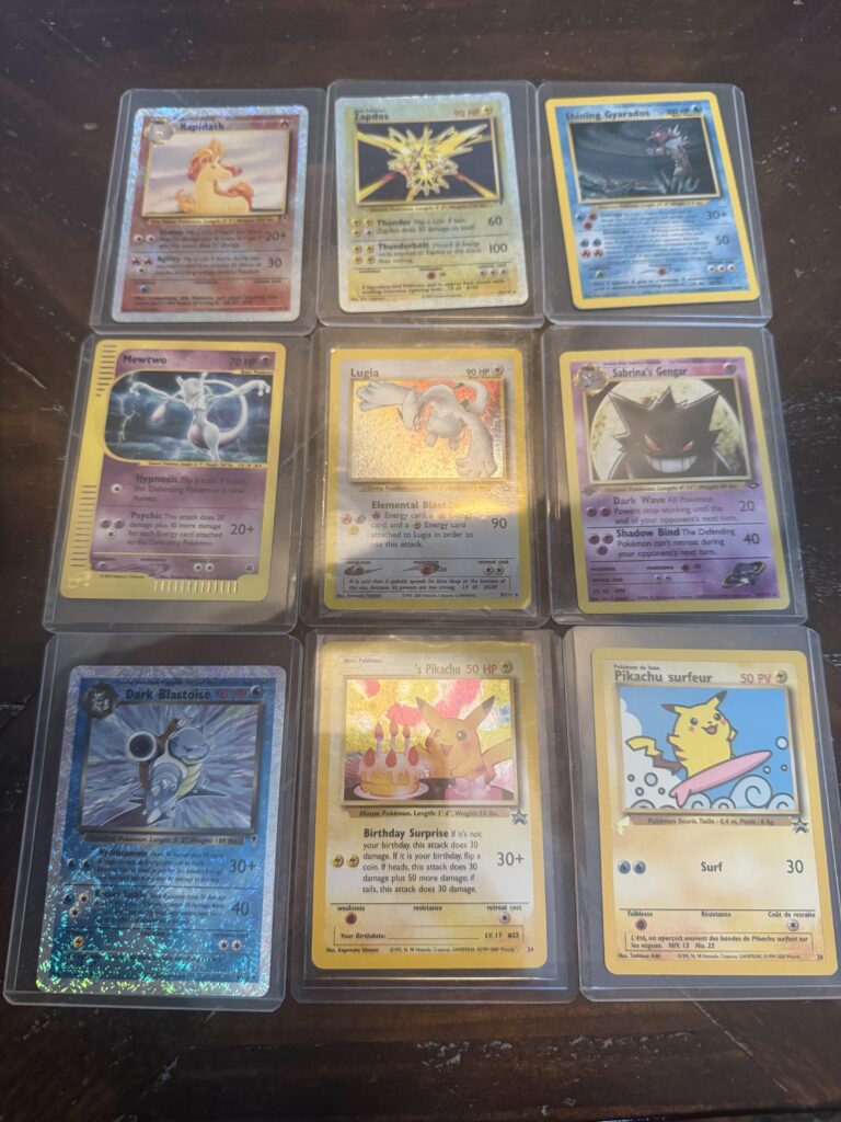 Getting sleeveless cards out of toploaders