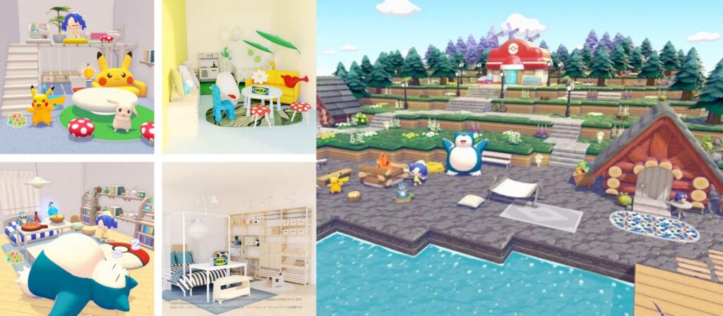 Pokemon Pokopia x Ikea collaboration goes live tomorrow featuring a special cloud island