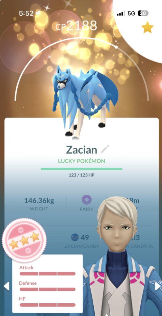 I’m shaking. Shundo Zacian