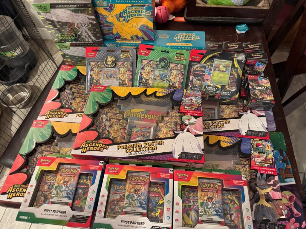 Saved up for a month or so