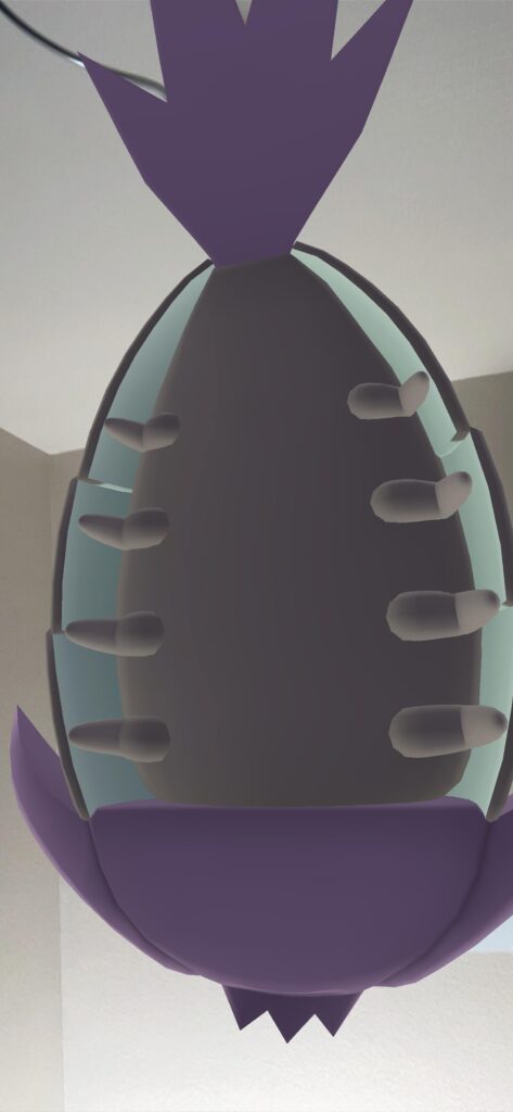 Rare image of the underside of a Wimpod