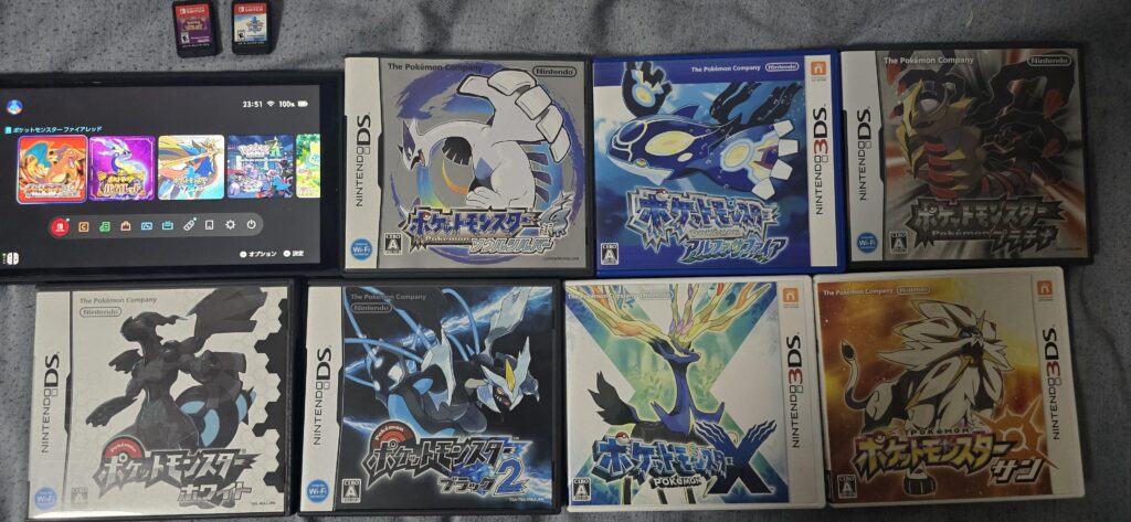 Excited to go through every mainline game before WiWa comes out and I finally own very gen in some form!