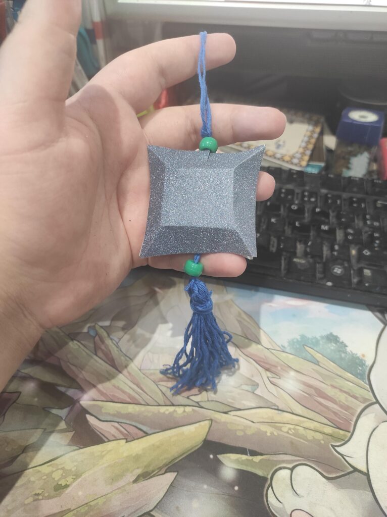 Handmade shiny charm