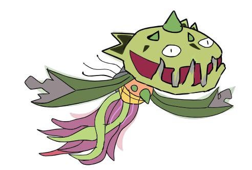Carnivine fakemon evolution concept