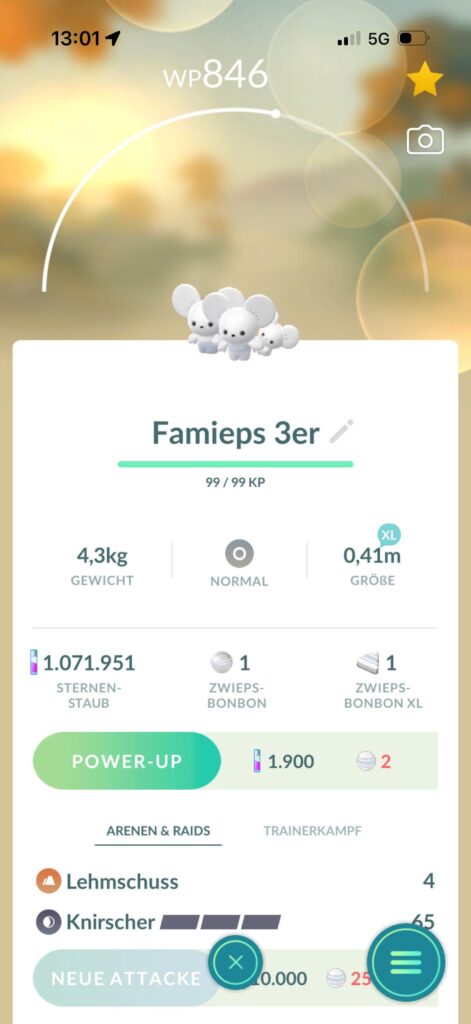 Wie selten is das?