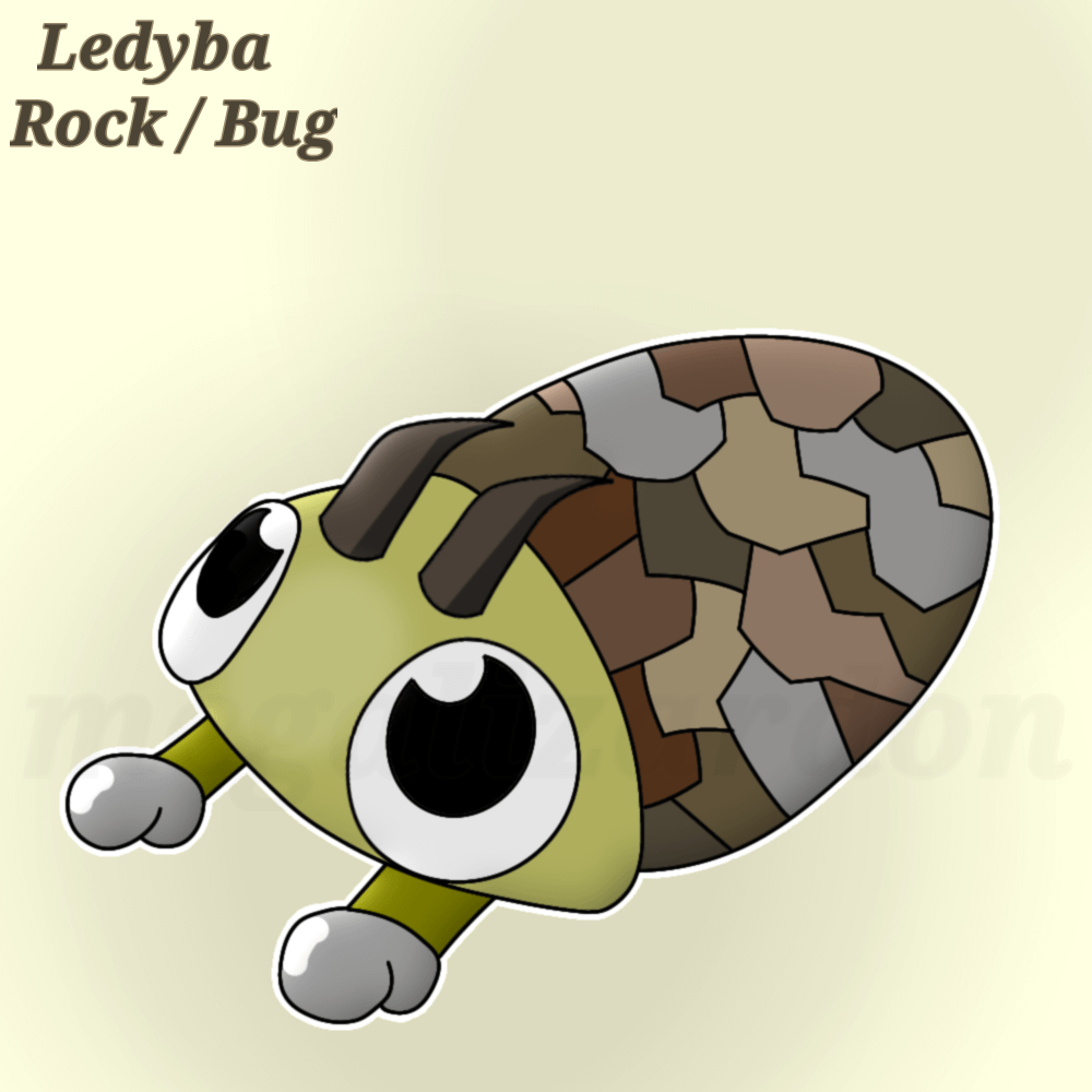 Rock/Bug Ledyba