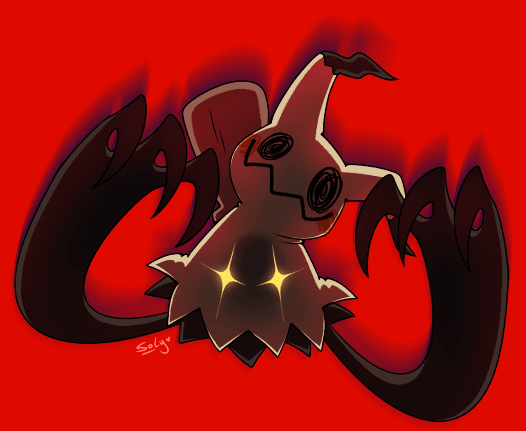 He's trying so hard to be scary (OC)