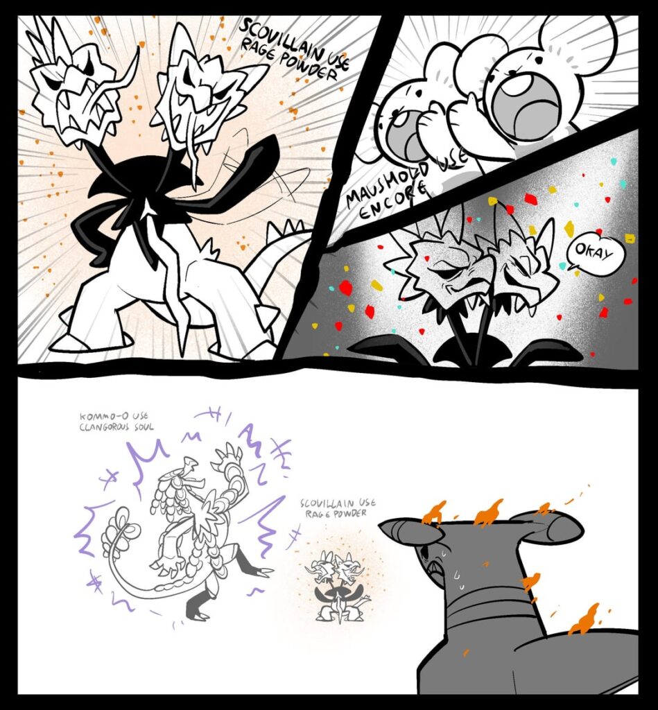 [OC] Pokémon Champions battles