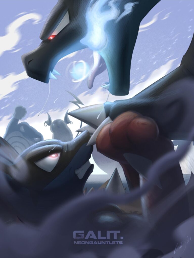 (OC) drawing. Mega battle.