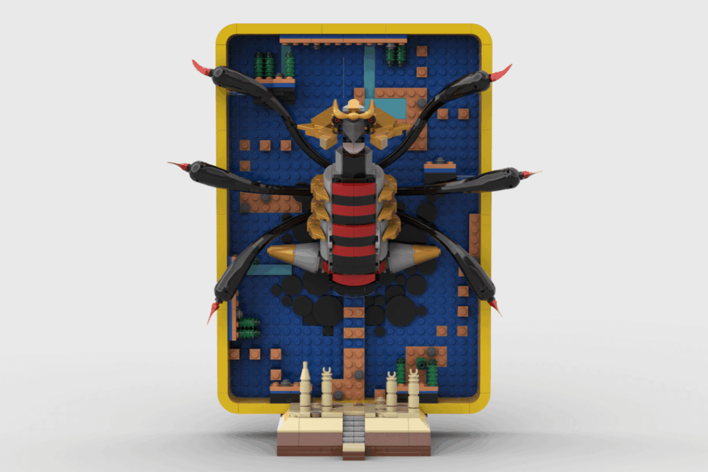 I made LEGO Giratina for an Official LEGO x Pokémon Challenge!