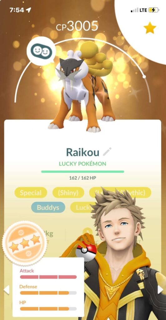 My first shiny legendary & lucky legendary 😛