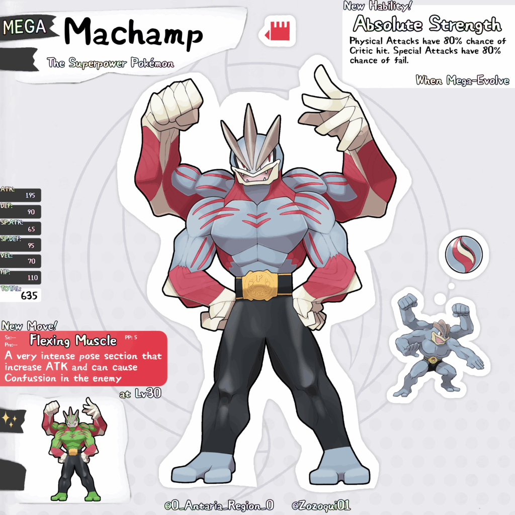 And another new Mega! Mega Machamp