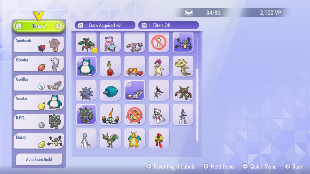 I reworked my trickroom team.