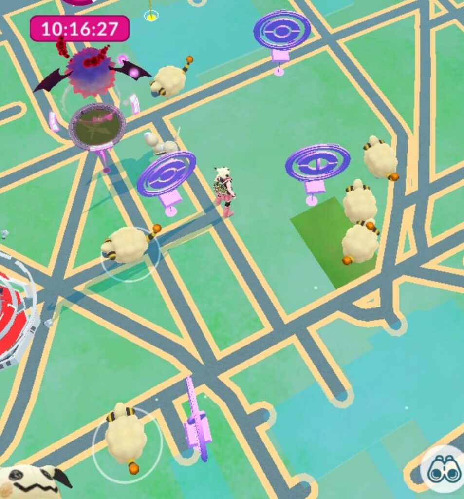 Playing resident Mareepvil