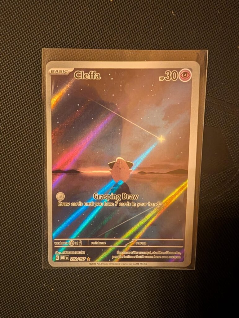 Paid full MSRP for this cleffa on TCG. Is this acceptable to you?