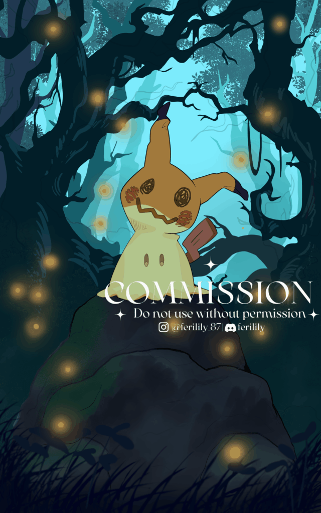 Hi mimikyu (art by me)