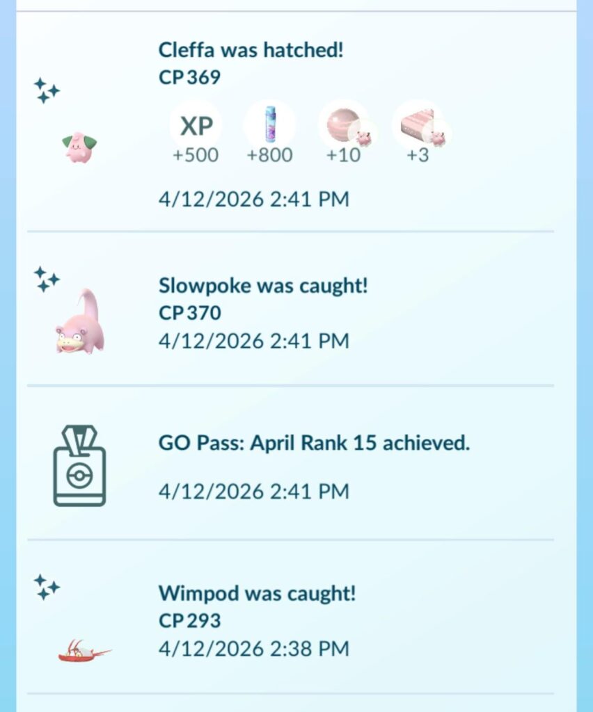 Wife with the back to back to back shinies (2 wild + hatch)