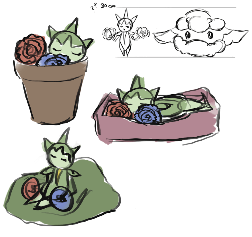 How and where would Roselia sleep