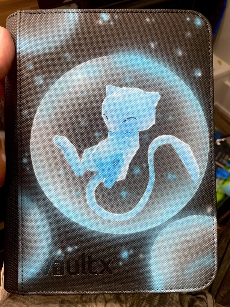 N64 style mew binder I made!