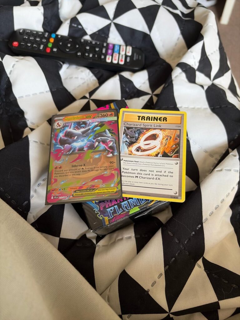 Can charizard spirit link be used on the new mega cards