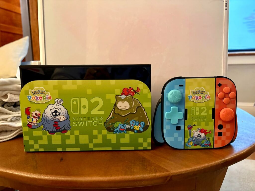 Had to Make a Pokopia themed Switch 2