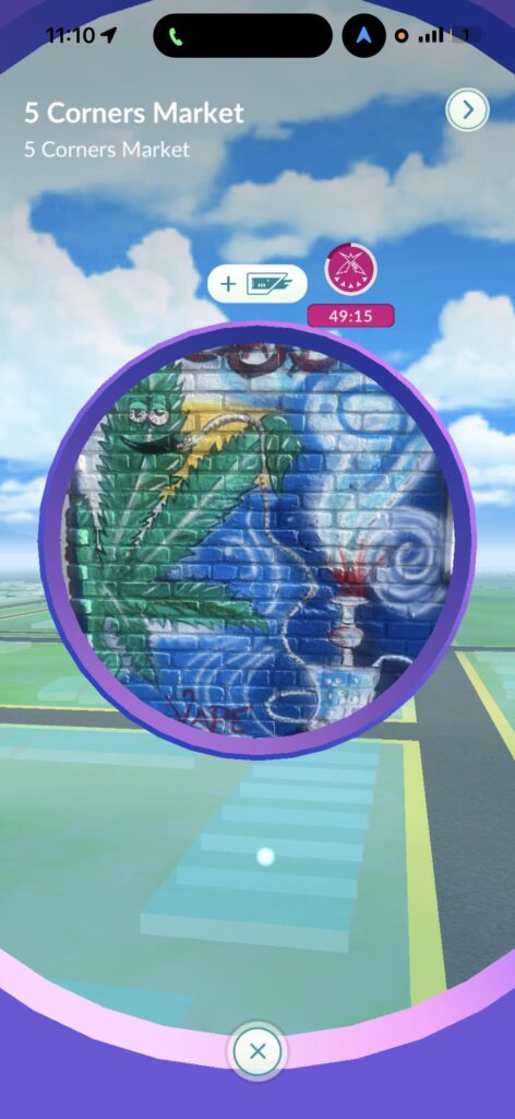 This pokestop made me do a double take lol
