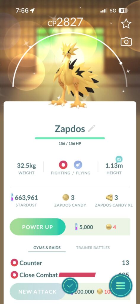 Just wasted around 100 Ultra Balls for Zapdos