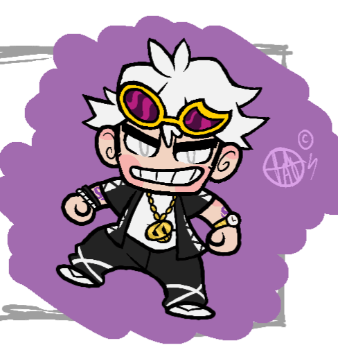 I'm making a wallpaper full of tiny Guzmas, here's the first one